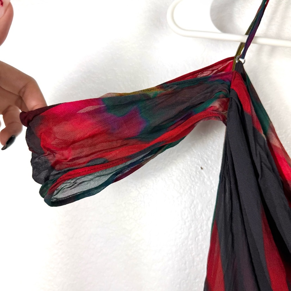 Rat & Boa Colorful sheer maxi dress size XXS - Picture 8 of 10